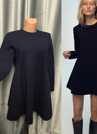Стильна, щільна, міні сукня - zara