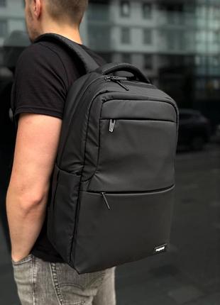 Чоловічий рюкзак bagland senior 17 л для ноутбука чорний