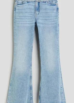 Джинси штани кльош h&amp;m