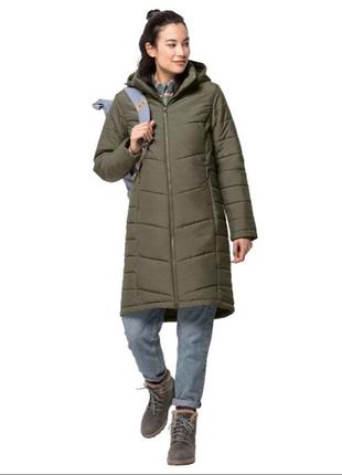 Стьобане пальто jack wolfskin north york coat w