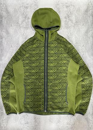 Чоловіче худі salewa флісове з капюшоном