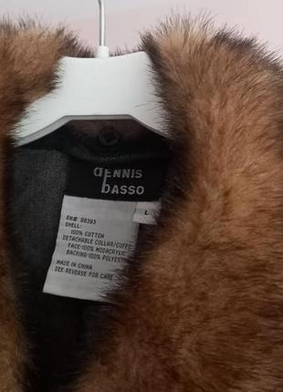 Куртка з хутром dennis basso 8