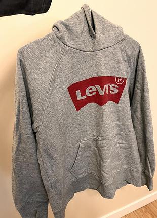 Сіре худі levis с