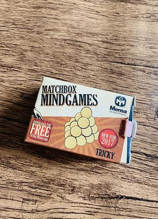 Настільна гра головоломка mensa matchbox pyramid puzzle
