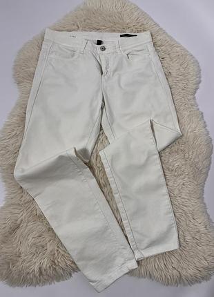 👖джинси скіні білі від benetton jeans
