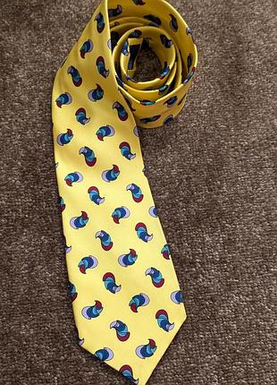 Шовкова краватка в принт від paul smith