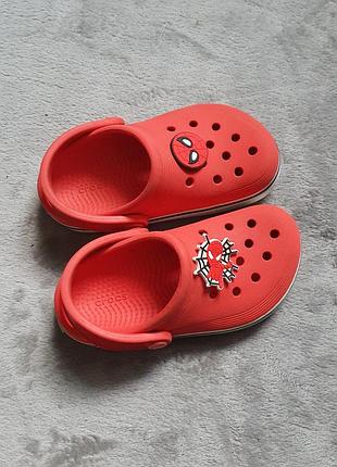Кроксы crocs c10/27-28 с джибитсамы 2
