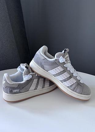 Кросівки унісекс adidas campus сірі
