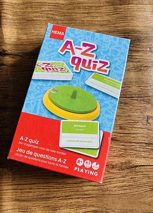 Настільна гра  a-z quiz от бренда hema