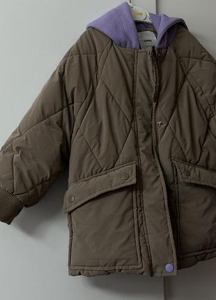 Куртка дитяча утеплена з капюшоном