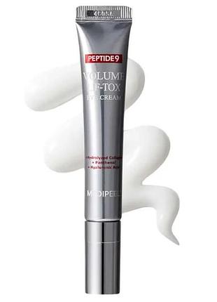 Инновационный лифтинг-крем вокруг глаз с аппликатором medi peel peptide 9 volume lif-tox eye cream 20 мл