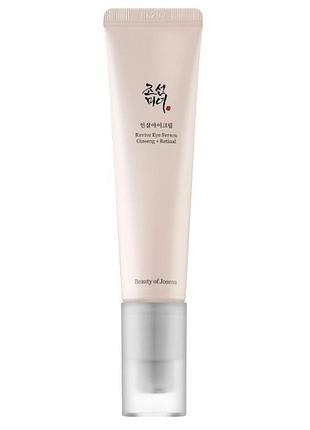 Крем для зони навколо очей з женьшенем та ретиналем beauty of joseon revive eye serum : ginseng + retinal , 30
