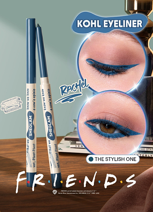 Карандаш-кайал для глаз friends sheglam manhattan mood kohl eyeliner - the stylish one (6351)