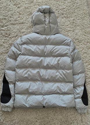 Пуховик nike down-fill windrunner grey/black 4