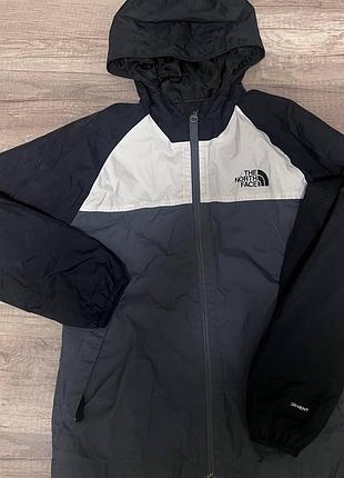 Вітровка чоловіча the north face чорно-біла