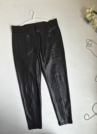 Брюки из экокожи m&amp;s 16/2xl