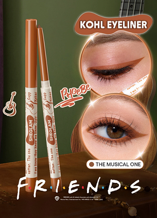 Карандаш-кайал для глаз friends sheglam manhattan mood kohl eyeliner - the musical one (6352)