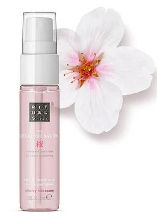 Міст для волосся та тіла the ritual of sakura hair & body mist 20 мл