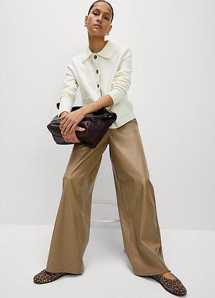 Брюки из экокожи m&amp;s 20/4xl