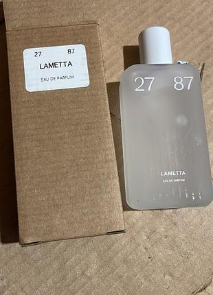 Парфюмированная вода унисекс тестер 27 87 lametta