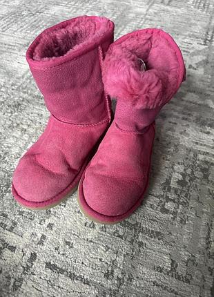 Уггі для дівчинки ugg рожеві (фуксія)