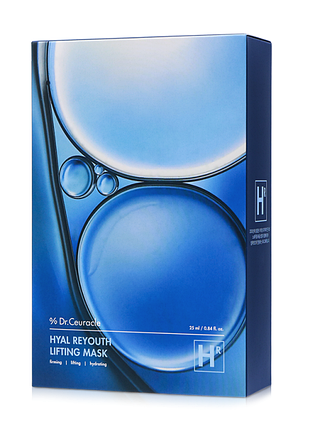 Зволожуюча маска з ефектом ліфтинга dr.ceuracle hyal reyouth lifting mask 25 ml