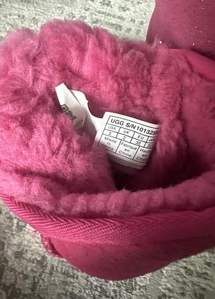 Уггі для дівчинки ugg рожеві (фуксія) 3