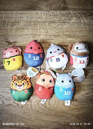 Squishmallows x mcdonald's игрушки макдональдс футбол