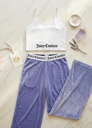 Женский набор от juicy couture топ+брюки (оригинал)