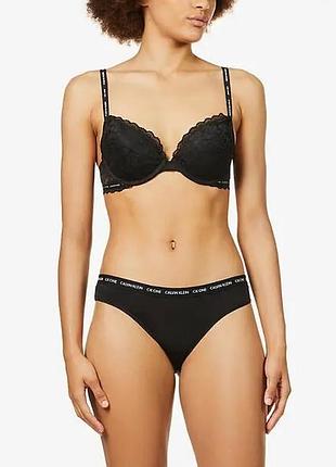 Бюстгальтер жіночий calvin klein push-up чорний