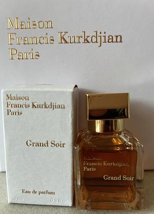 Мініатюра maison francis kurkdjian grand soir, 10 мл, парфумована вода