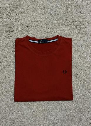 Чоловіча футболка fred perry червона