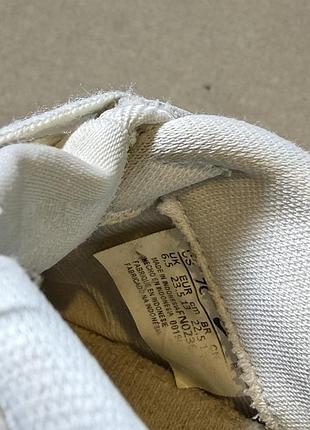 Кросівки nike білі, розмір 23,5 6