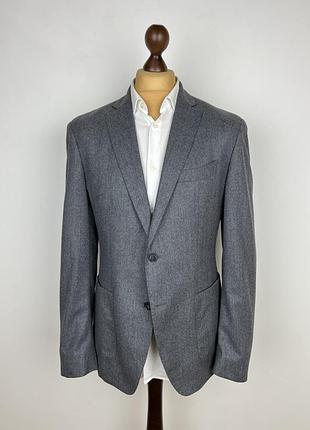 Bexley x vitale barberis flannel wool blazer піджак з м`якої фланелевої вовни бекслей барберіс