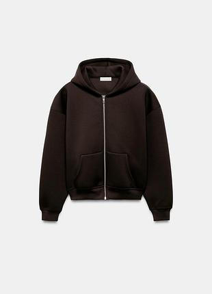 Худі толстовка zara неопрен m