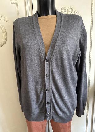 Кардиган котон/кашемір massimo dutti
