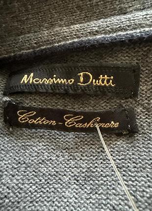 Кардиган котон/кашемір massimo dutti 4