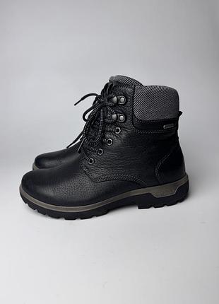 Шкіряні ботинки ecco gore-tex