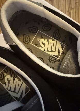 Кеди vans era 59 paisley black/grey унисекс 6
