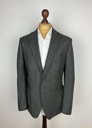 Society x vitale barberis wool&silk blazer сучасний піджак з італійської вовни та шовку