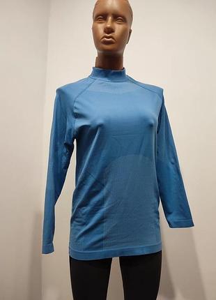 Женский бесшовный зональный термореглан crane seamless, размер l-xl