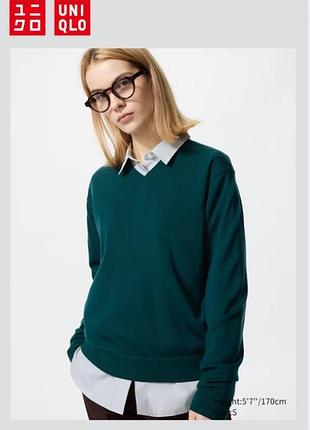 Джемпер з вовни uniqlo