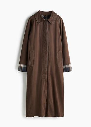 S h&m фірмовий жіночий щільний тренч пальто бойфренд оригінал