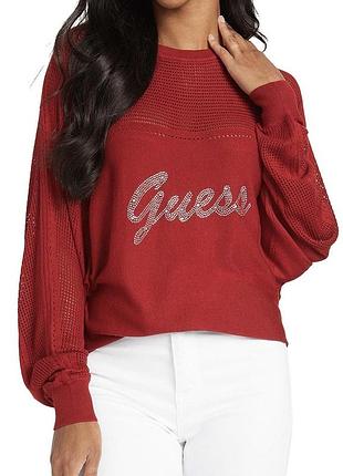 Брендовый джемпер oversize guess (оригинал) 7