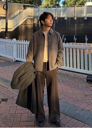 Куртка uniqlo single collar short blouson 6