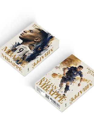 Коллекционные карточки килиан мбаппе (kylian mbappe lomo cards) набор 55 шт. для футболистов