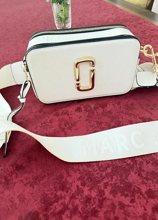 Сумка для жінок marc jacobs the snapshot біла