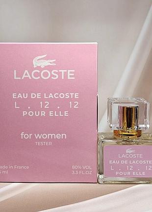 Eau de lacoste l.12.12 pour elle 45 мл тестер