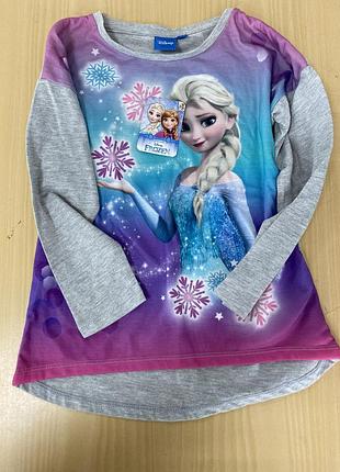 Лонгслів disney «frozen» ельза, розмір 116, новий