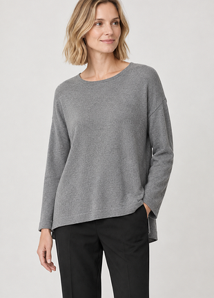 Шерстяной свитер оверсайз white stuff orla wool cotton jumper (оригинал), размер xl